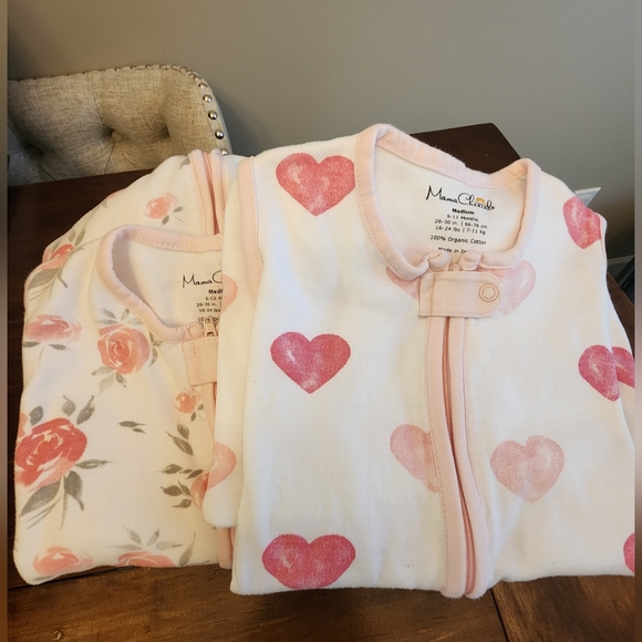 Baby sleep sacks, 2-way zip, 16- 24 months, 2-pack in EUC - Picture 1 of 16